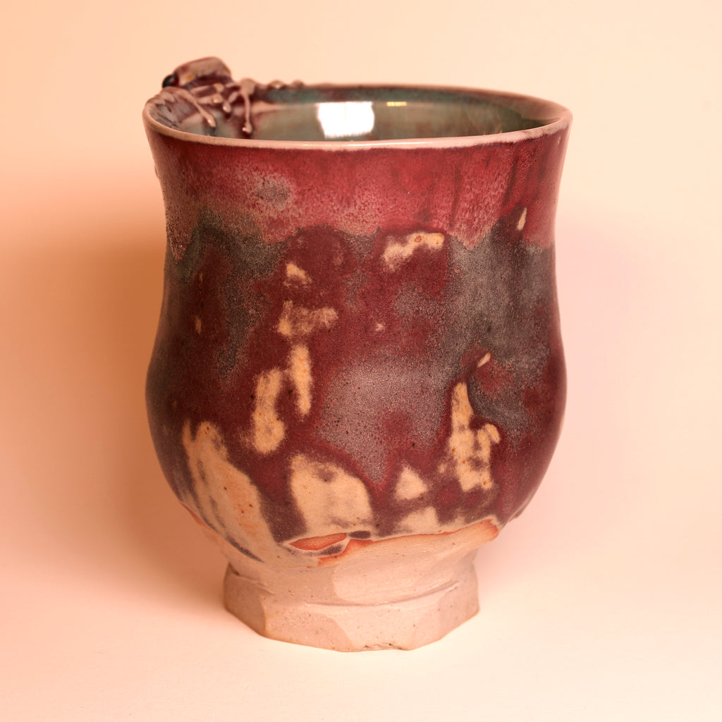Tall Footed Frog Cup