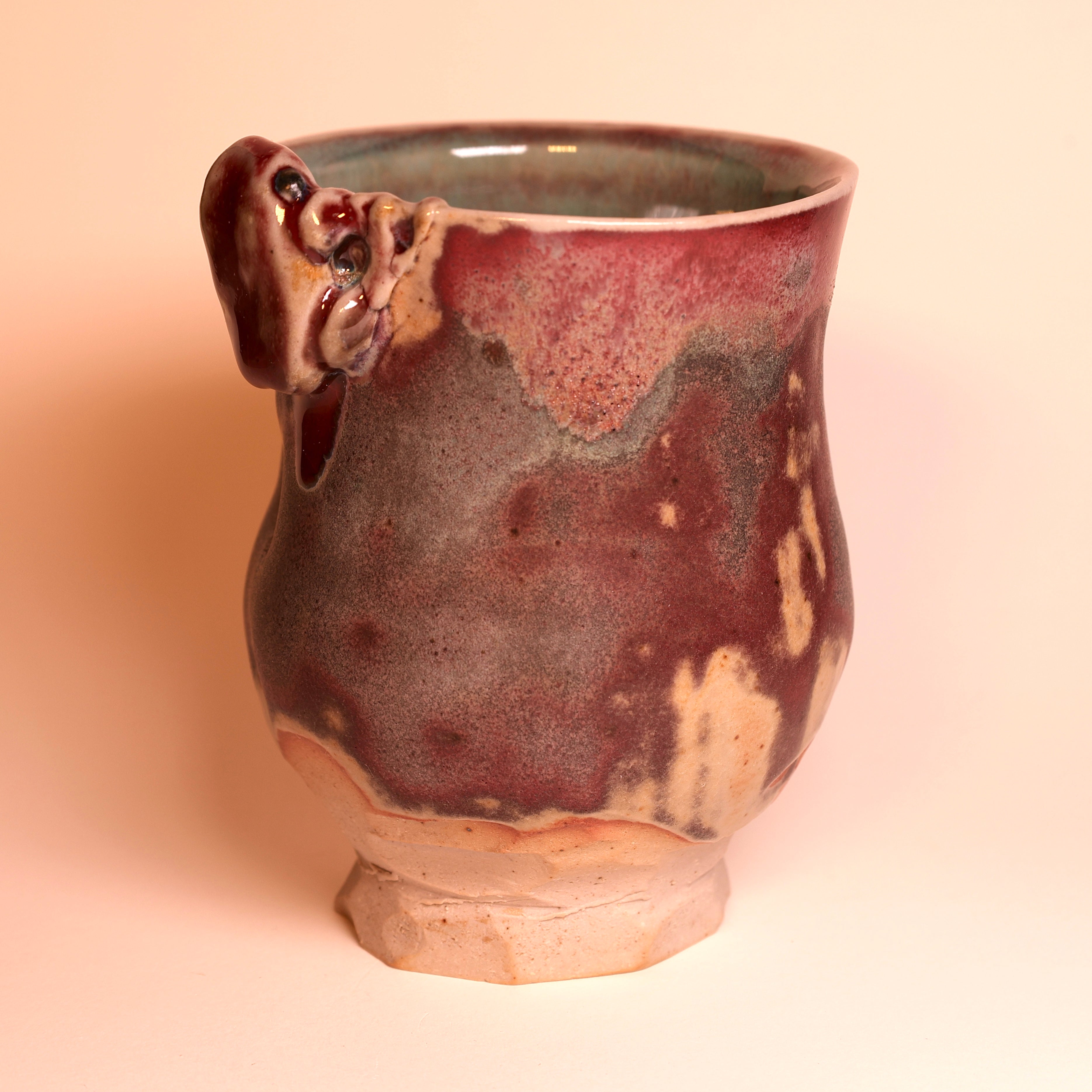 Tall Footed Frog Cup