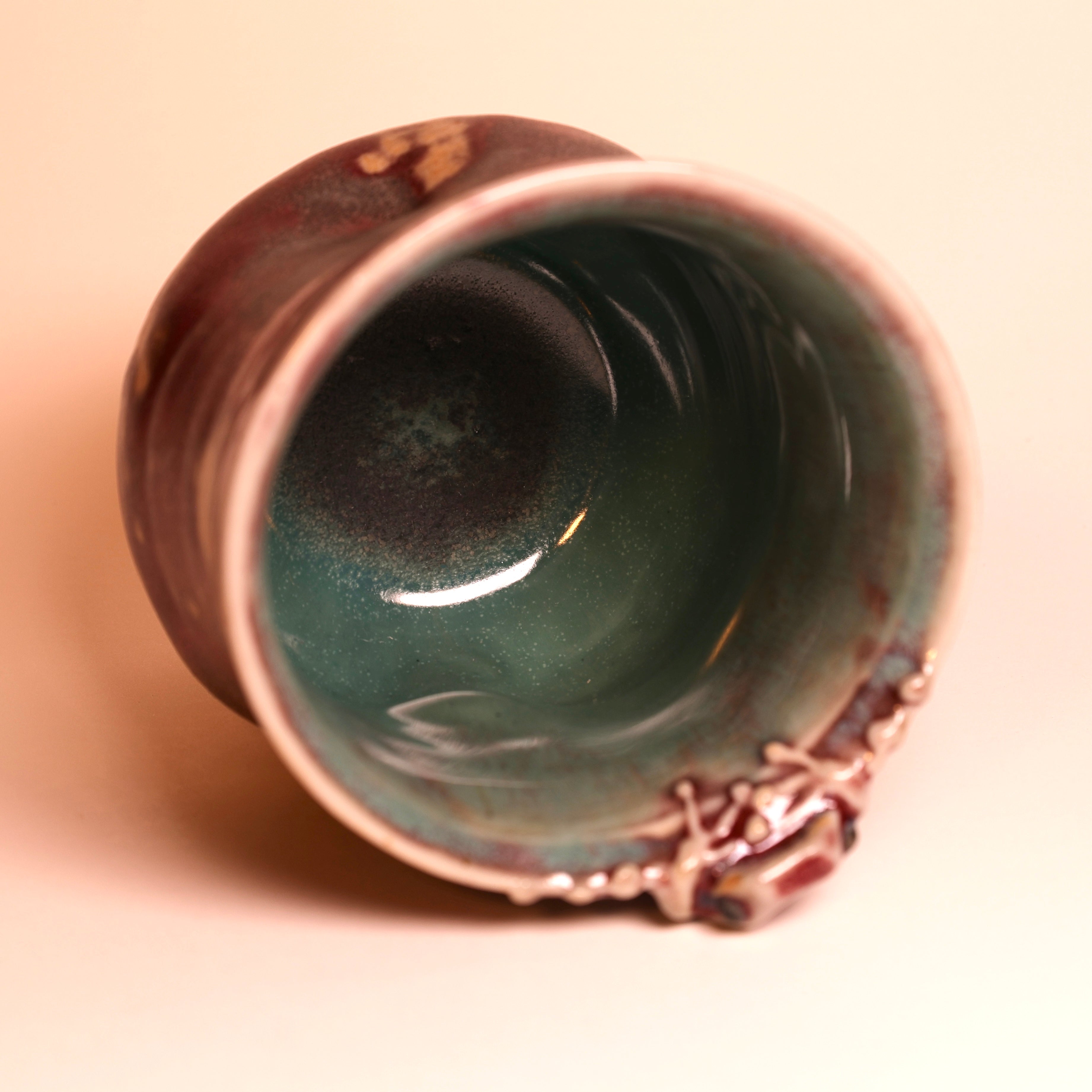 Tall Footed Frog Cup