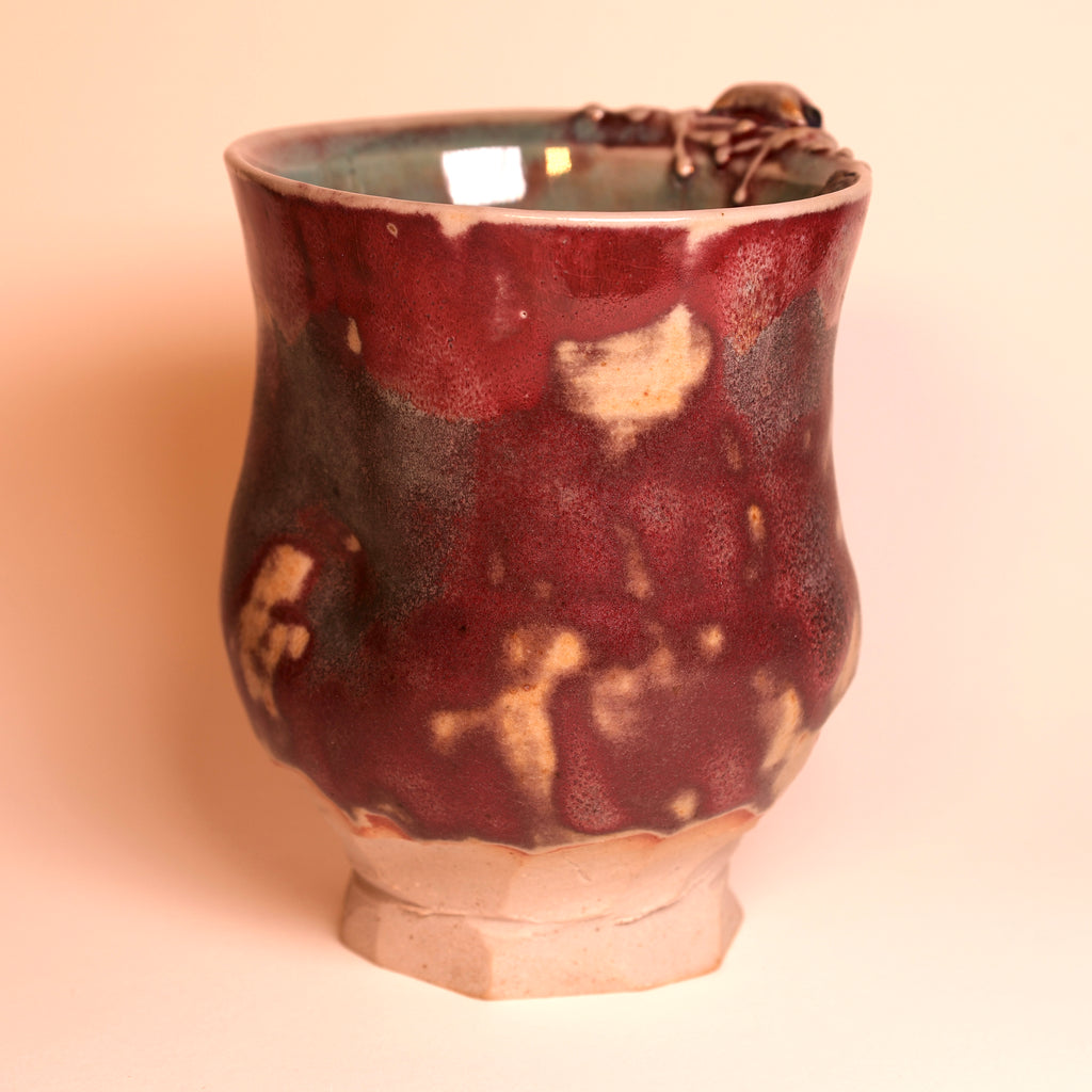 Tall Footed Frog Cup