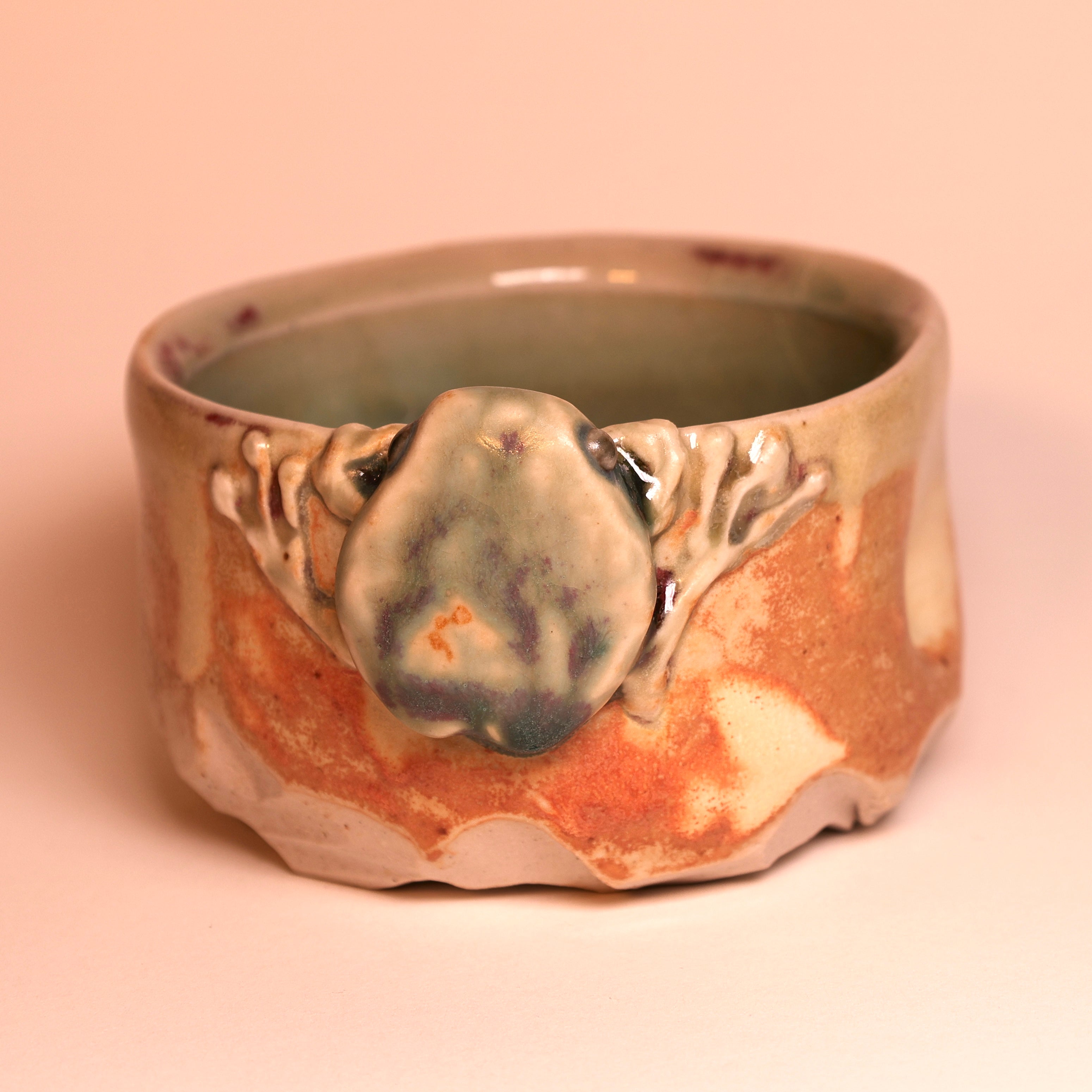 Mossy Frog Tea Cup