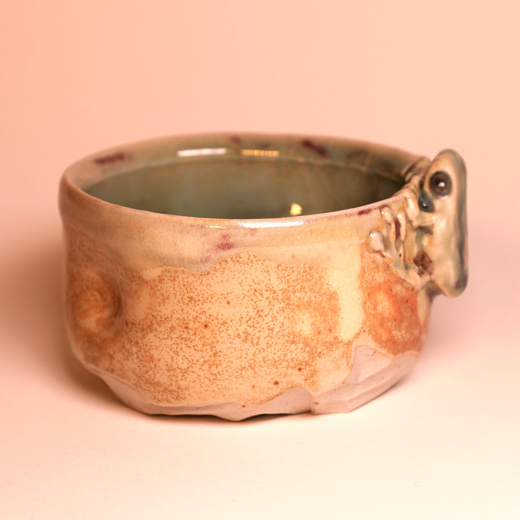 Mossy Frog Tea Cup