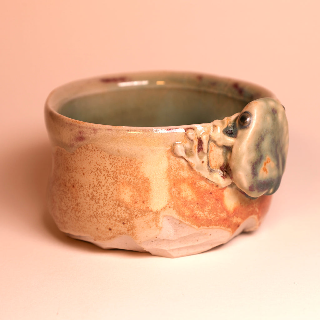 Mossy Frog Tea Cup