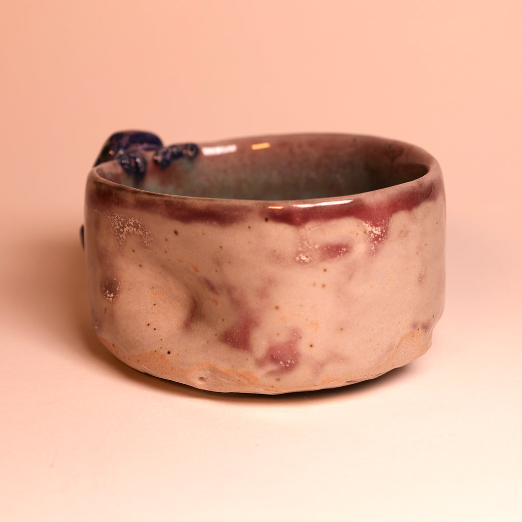Purple Frog Tea Cup