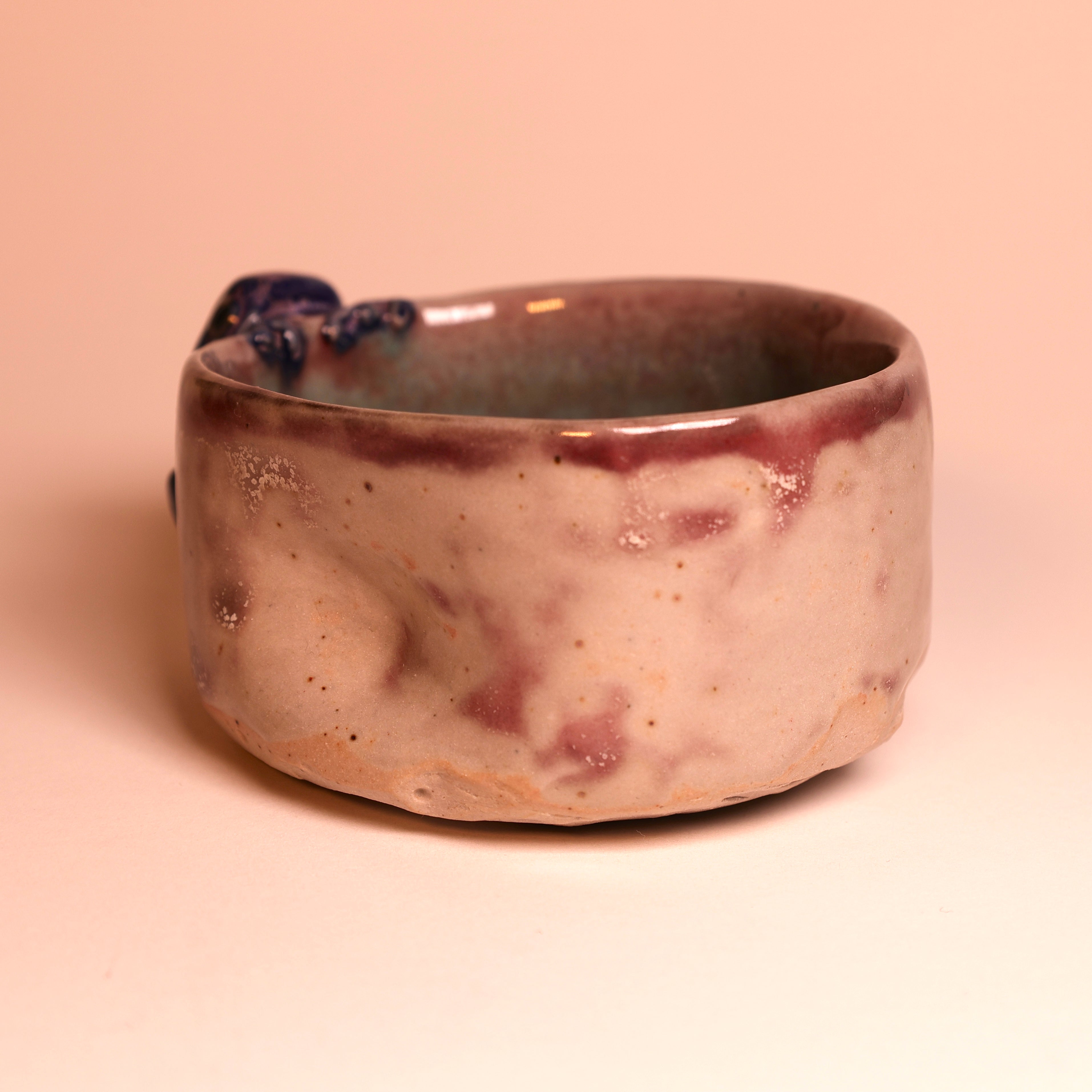 Purple Frog Tea Cup