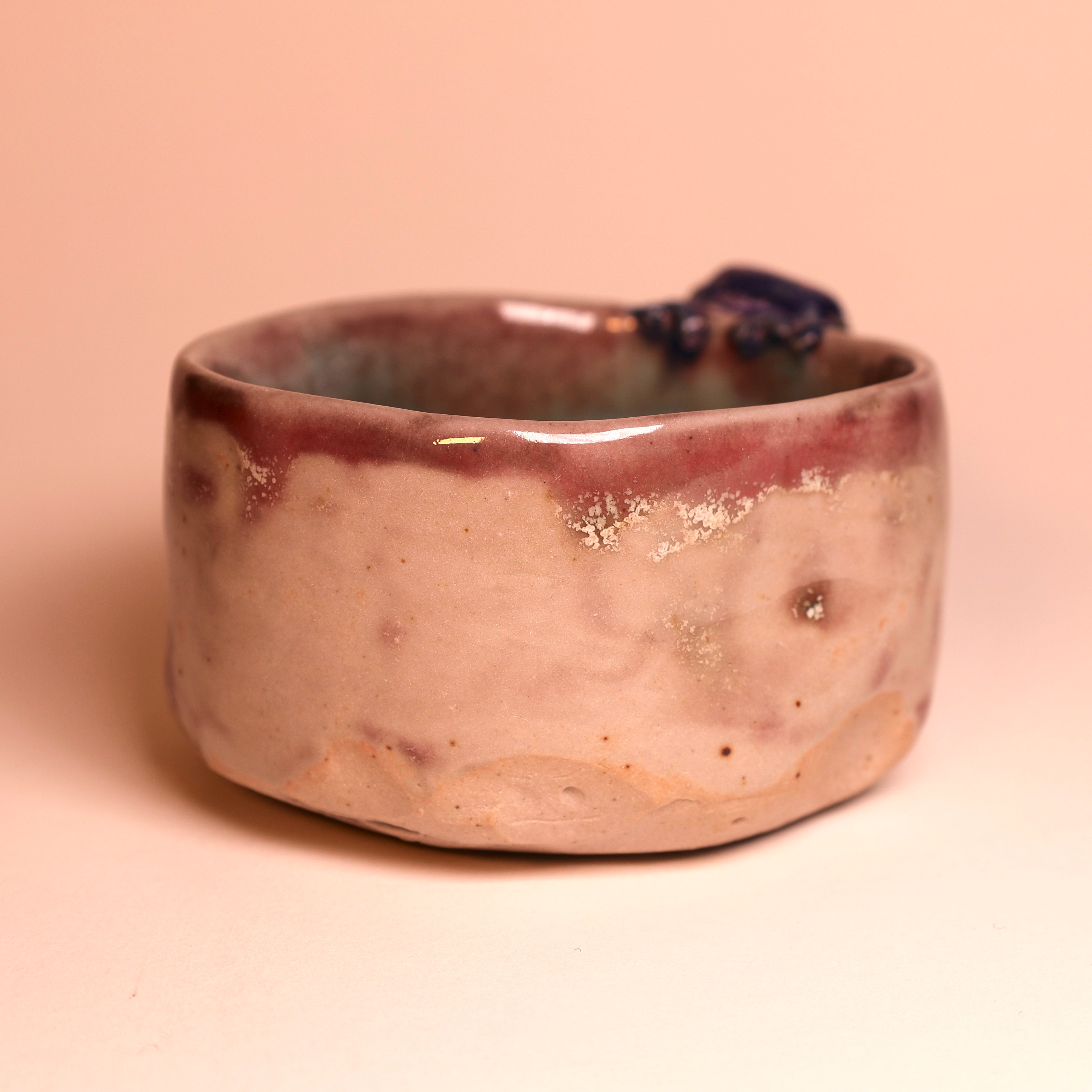 Purple Frog Tea Cup