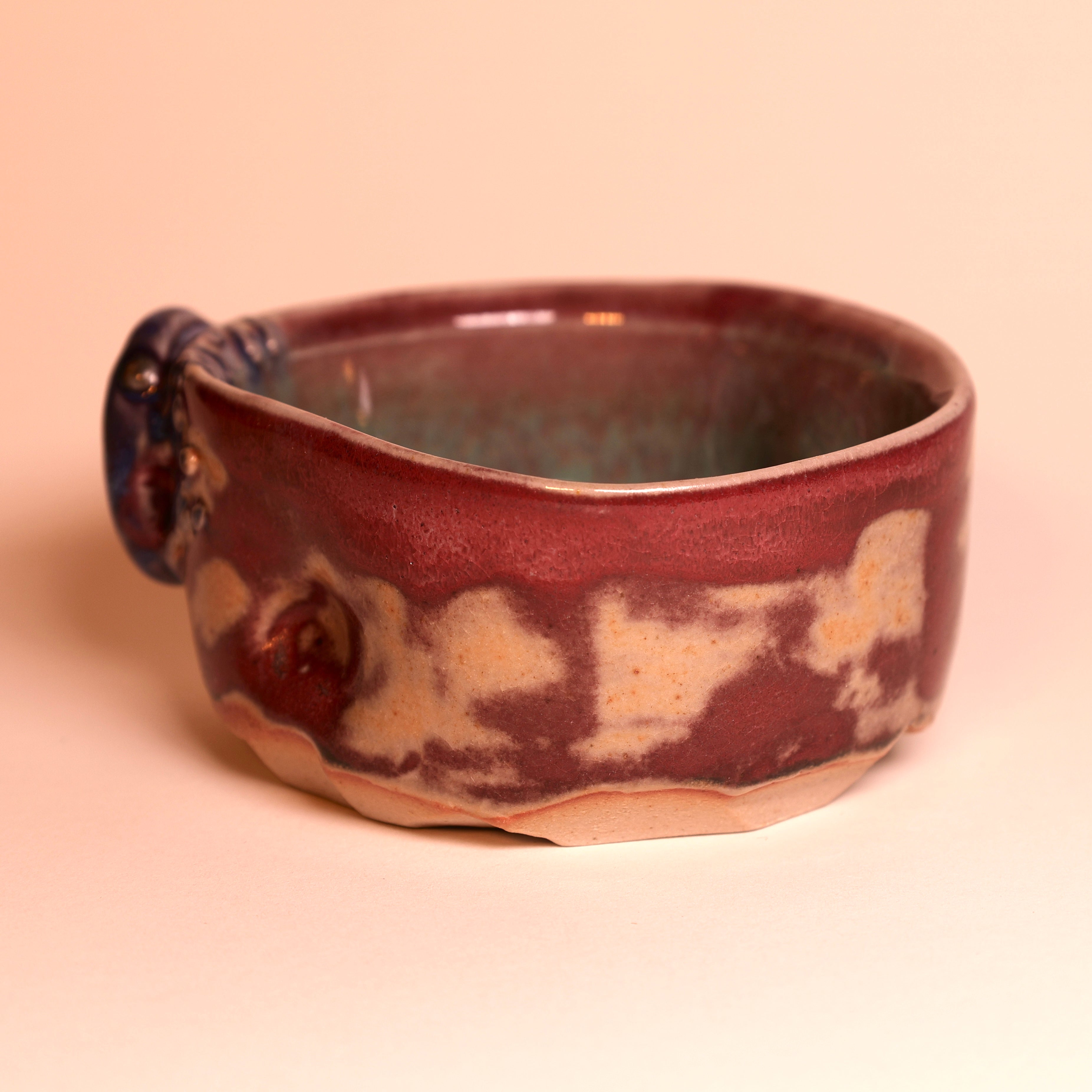 Violet Frog Tea Cup