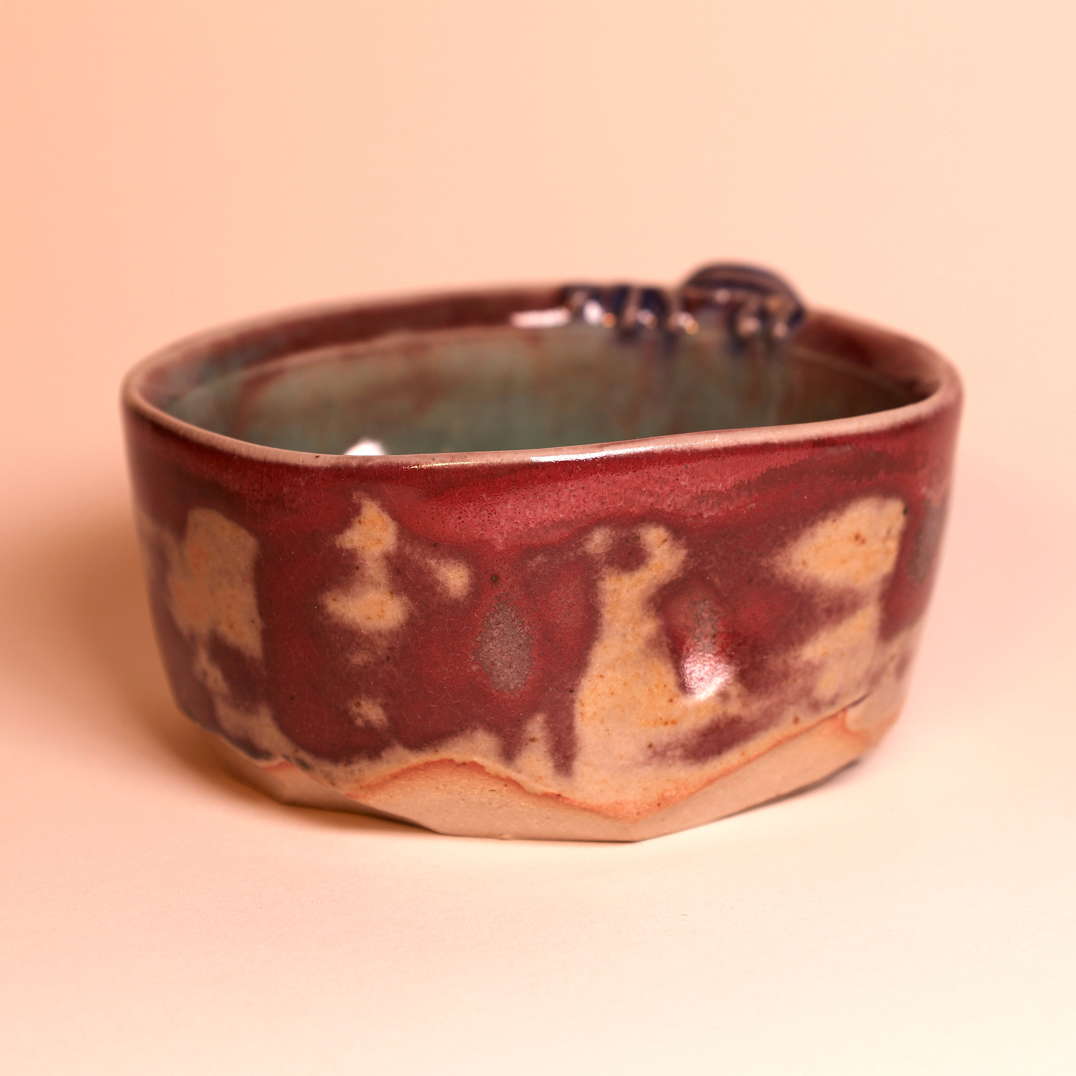 Violet Frog Tea Cup