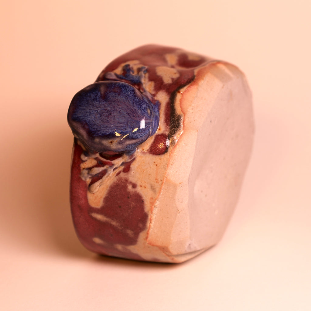 Violet Frog Tea Cup