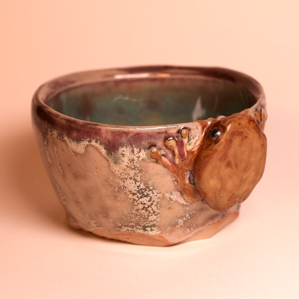 Chunky Frog Tea Cup