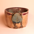 Teal Frog Tea Bowl (Medium)