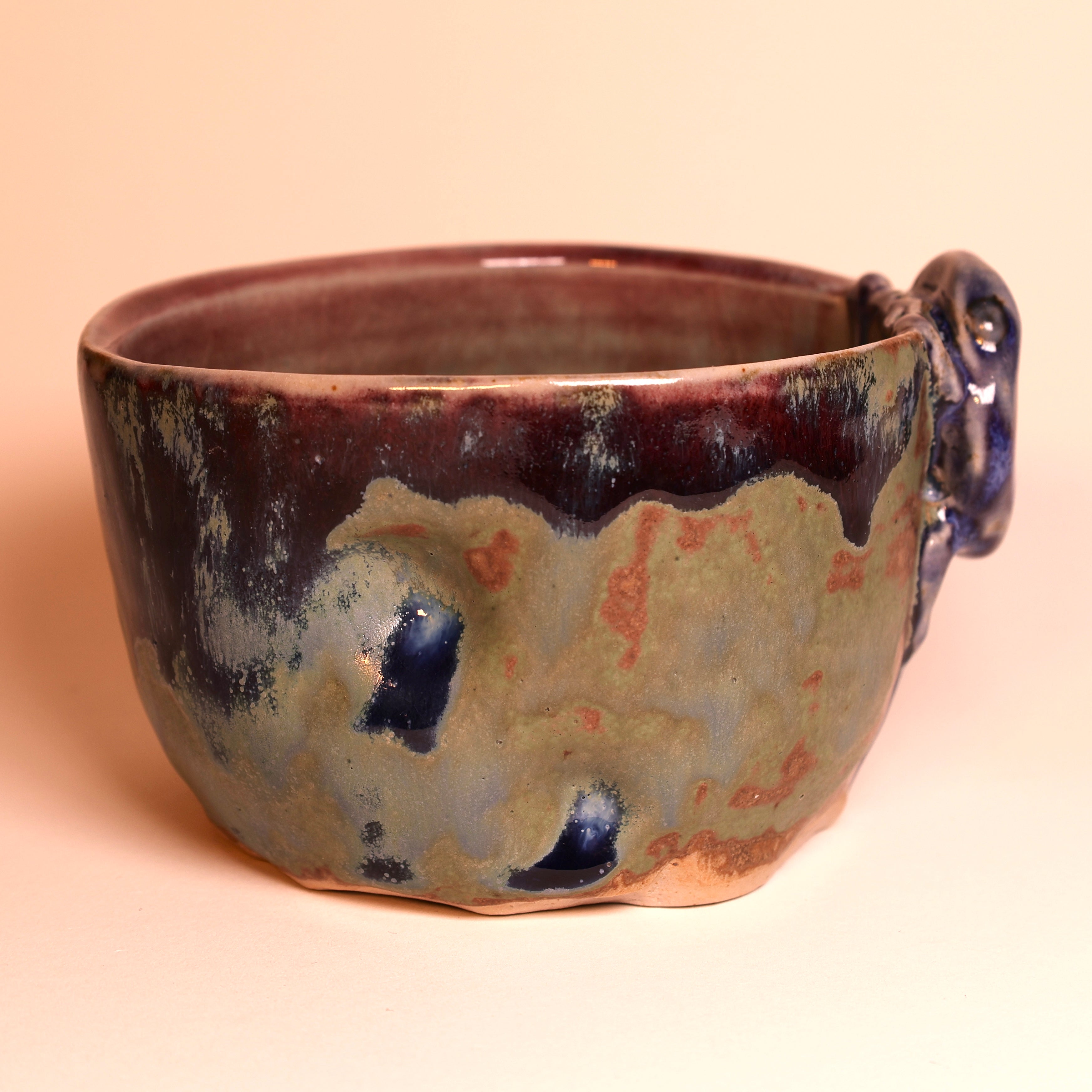 Poisonous Frog Tea Bowl (Medium)