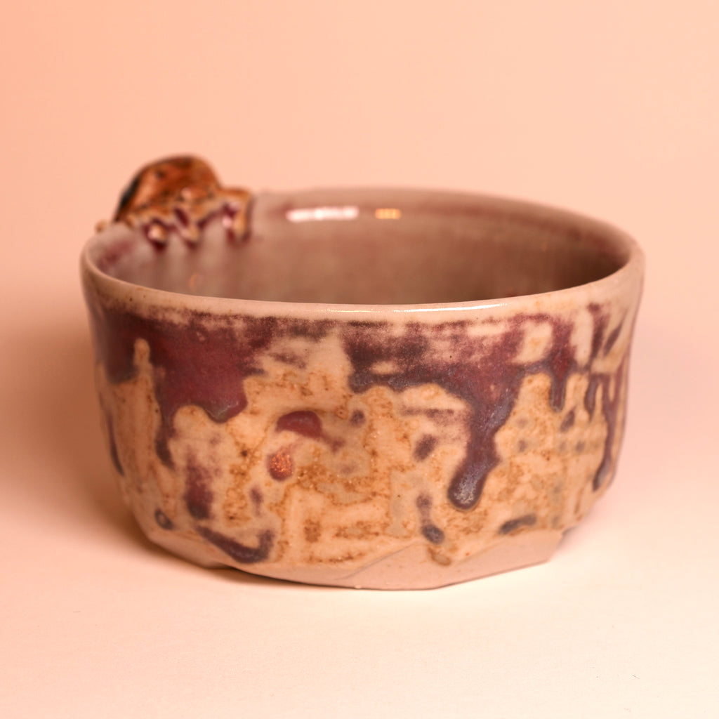 Mottled Frog Tea Cup