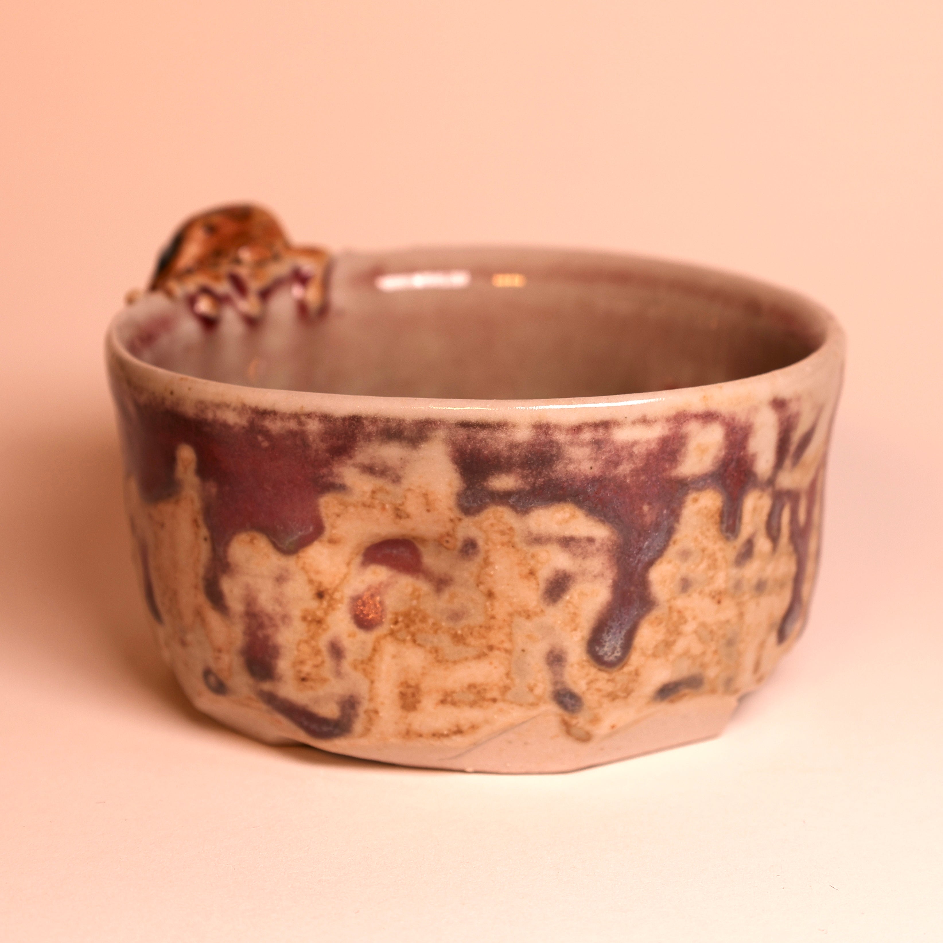 Mottled Frog Tea Cup