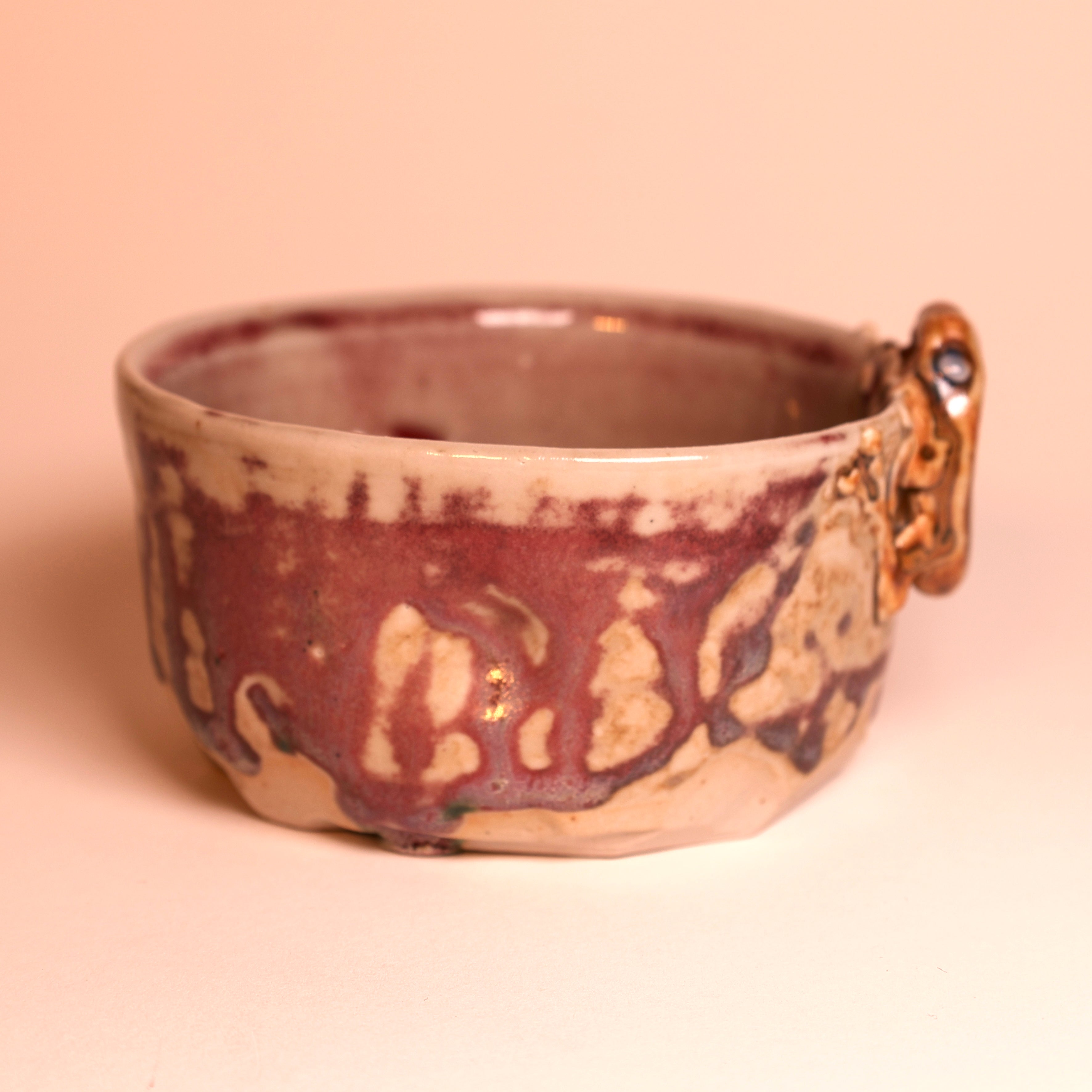 Mottled Frog Tea Cup