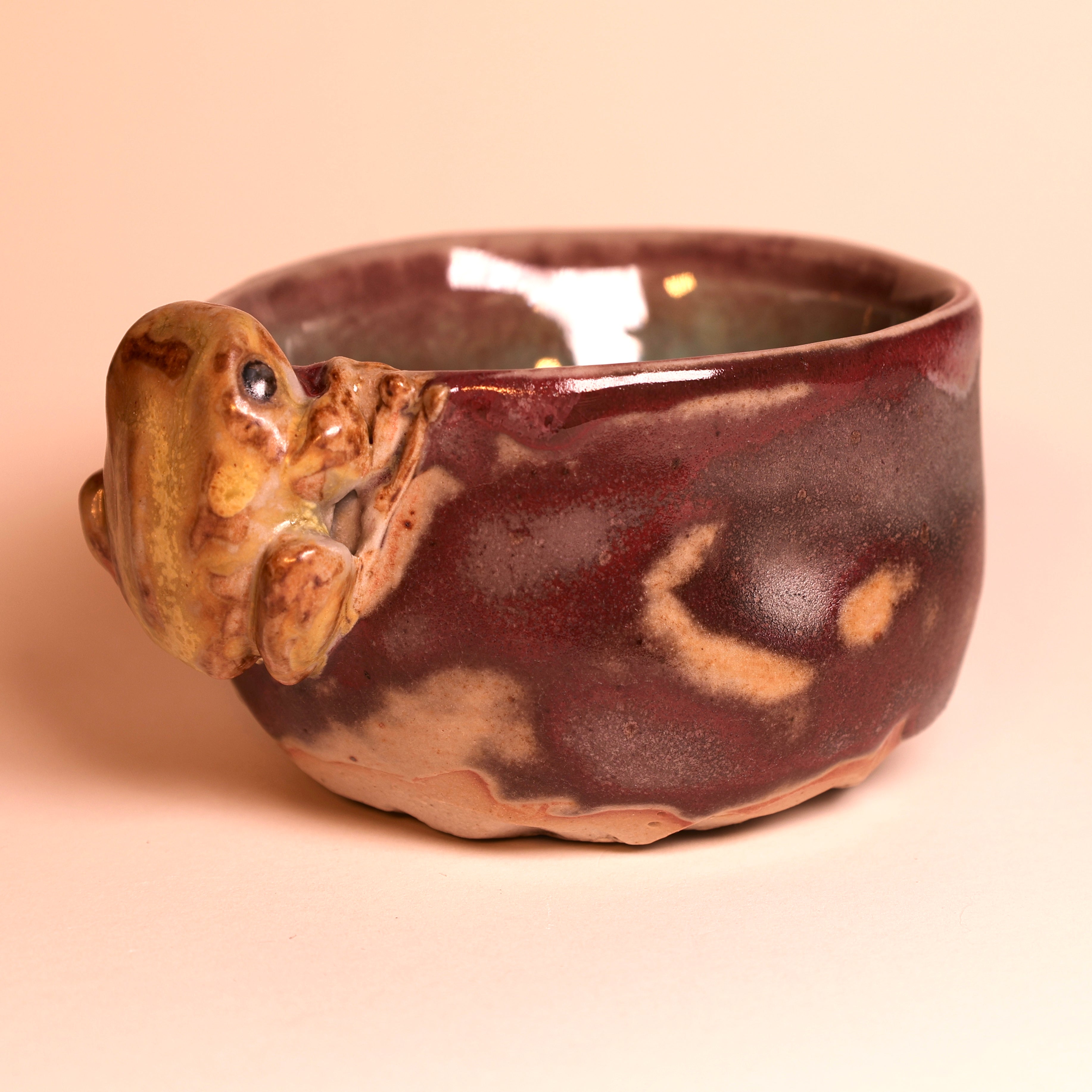 Sandy Frog Tea Cup