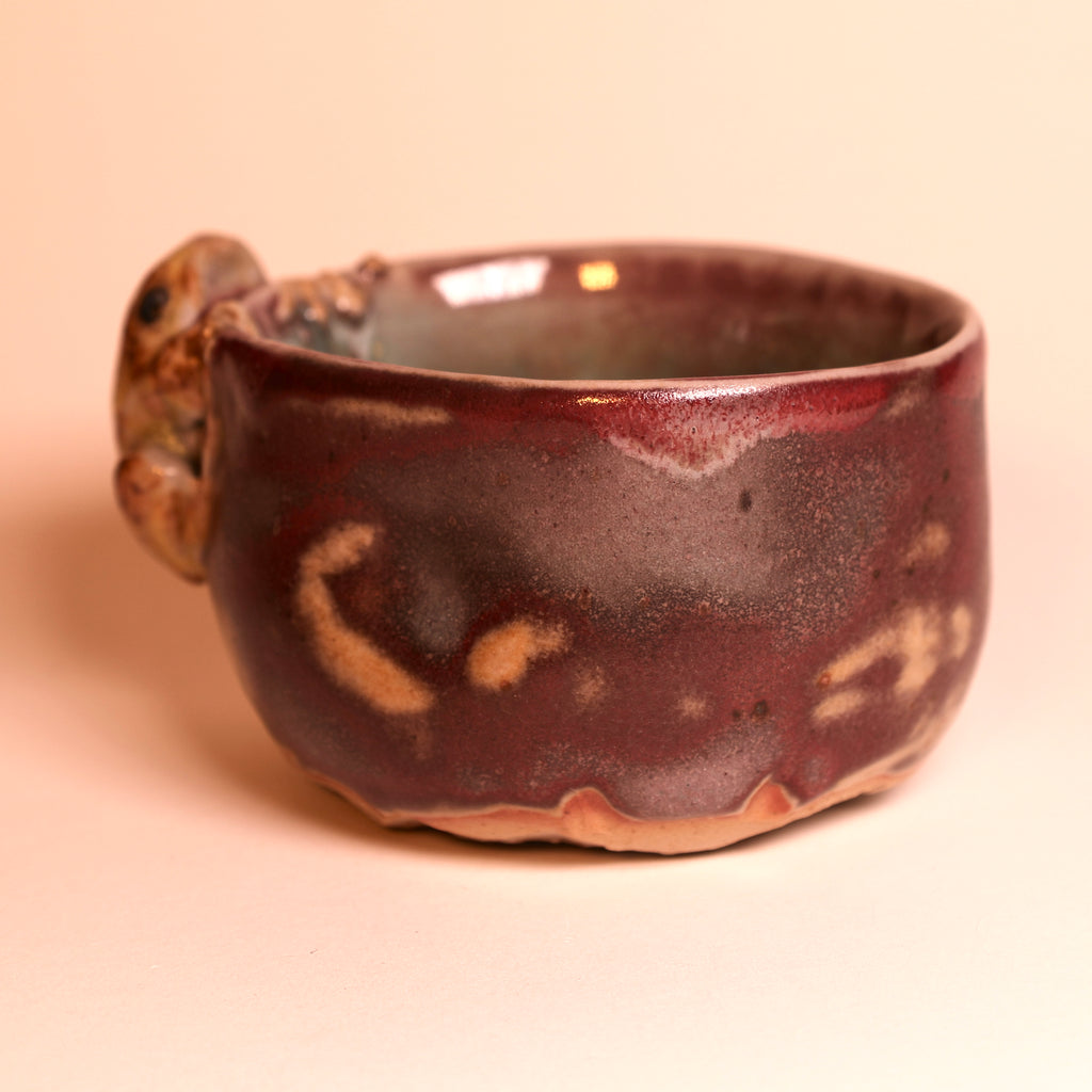 Sandy Frog Tea Cup