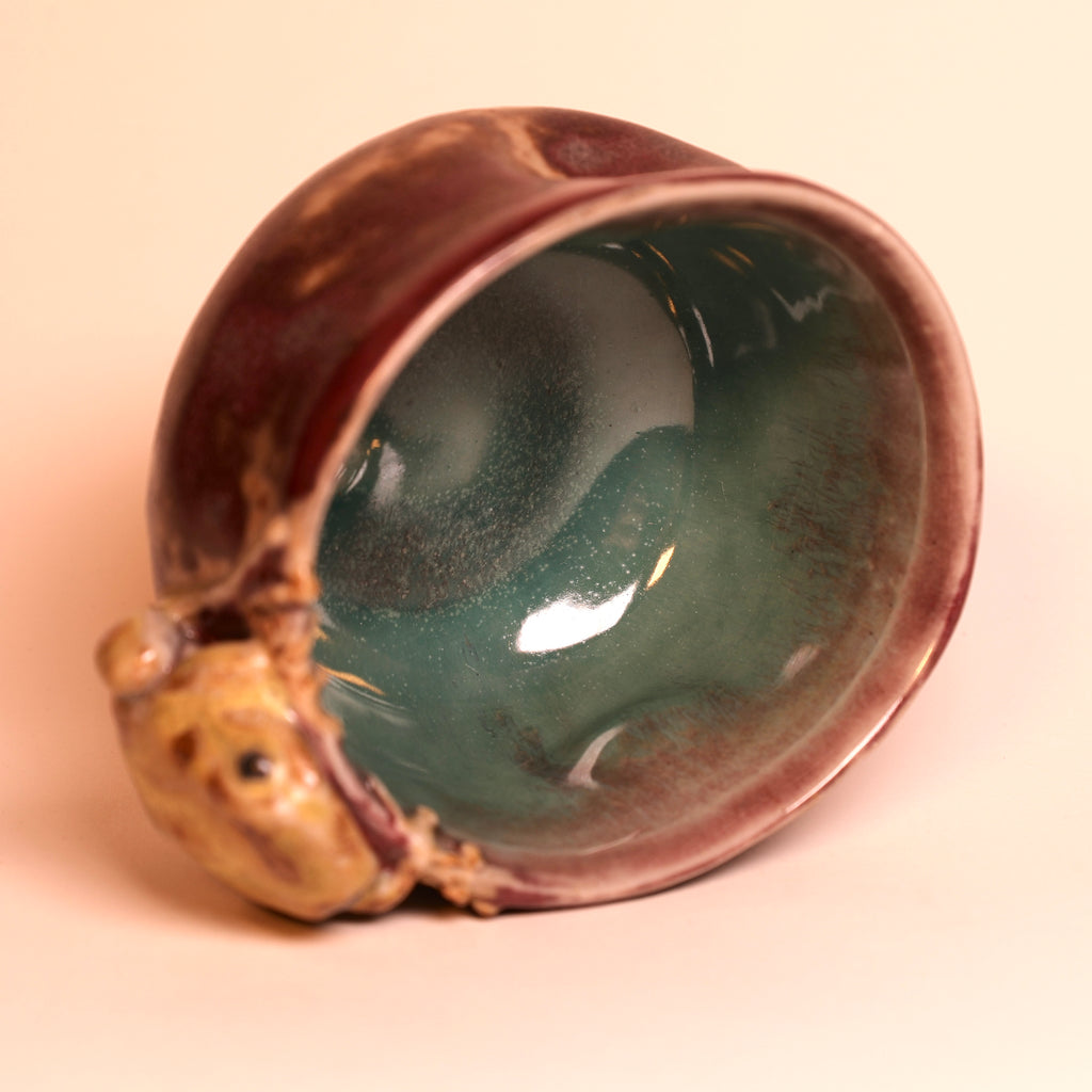Sandy Frog Tea Cup