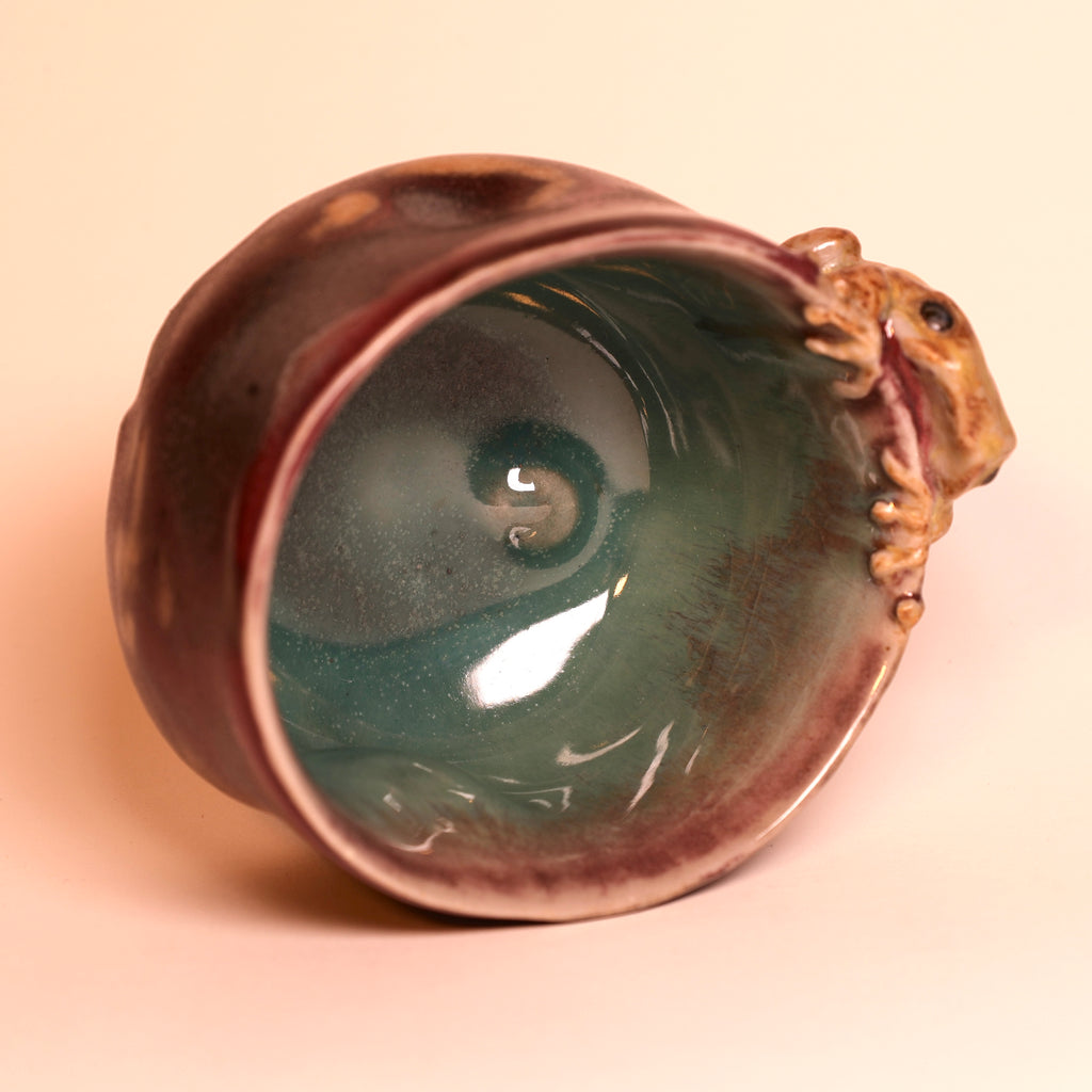 Sandy Frog Tea Cup