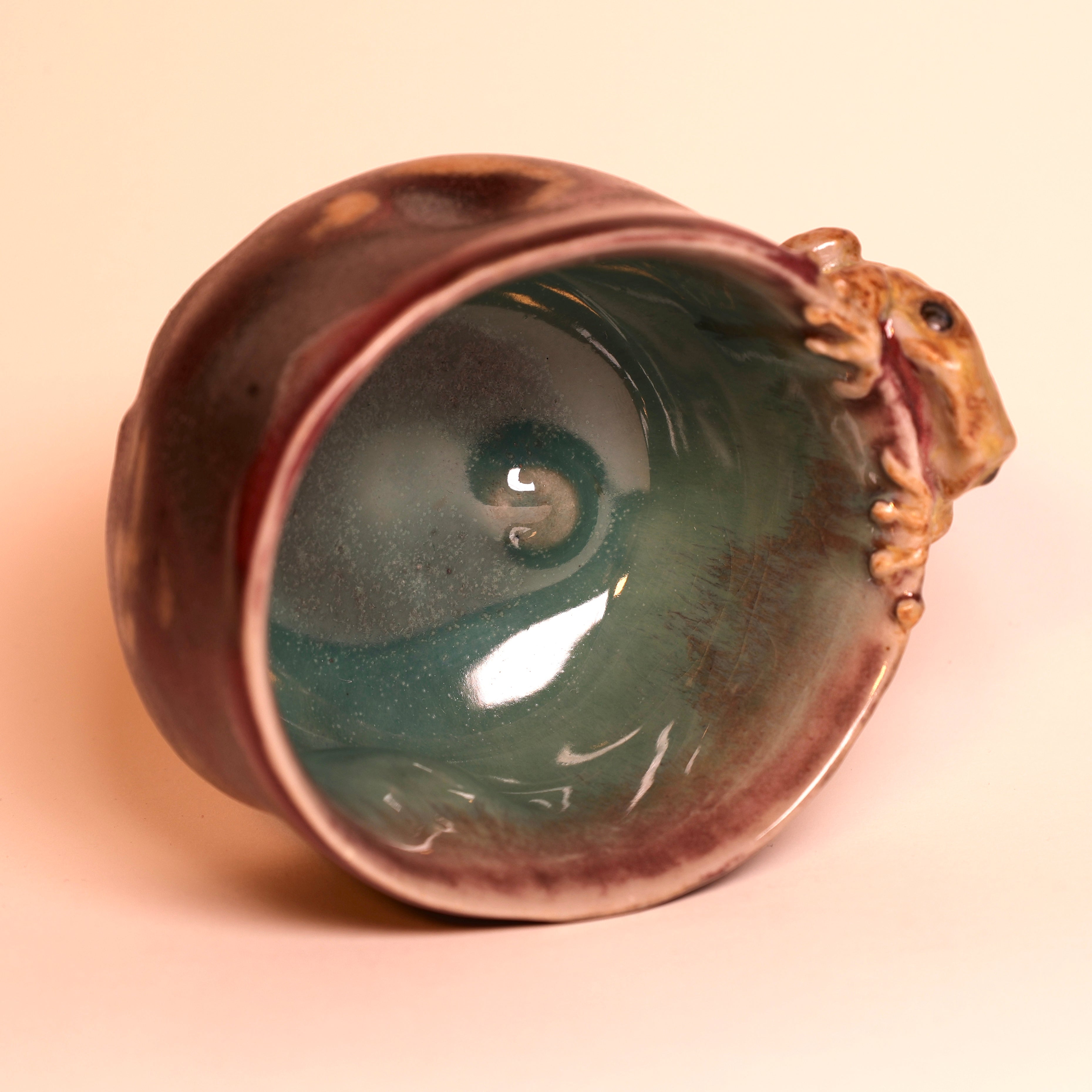 Sandy Frog Tea Cup